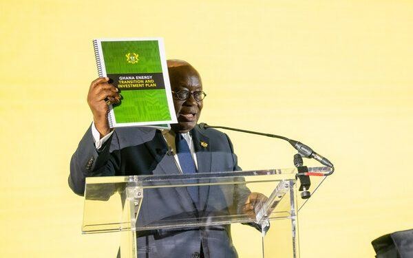 Nana Akufo-Addo, the President of Ghana said, “This pioneering “Energy Transition and Investment Plan” maps out Ghana’s journey to achieve net-zero emissions by 2060 based on the latest data and evidence, ensuring that as our economy thrives, it does so in harmony with the environment.Nov 21, 2023